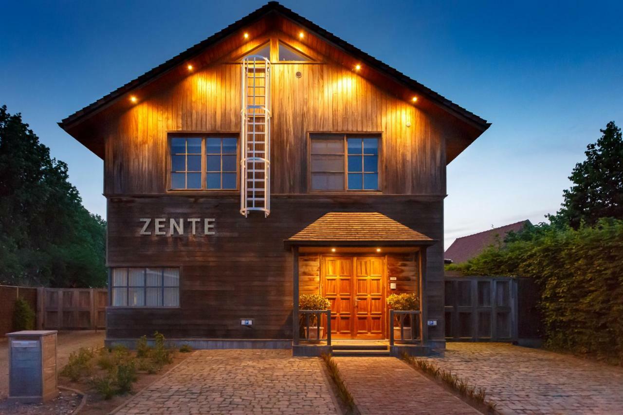 Zente Villa Sint-Laureins Buitenkant foto